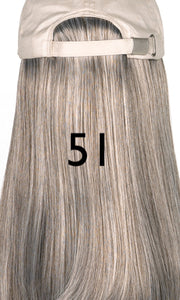 Beige Hat with Bob Hair by Henry Margu | shop name | Medical Hair Loss & Wig Experts.