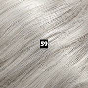 39F38 • ROASTED CHESTNUT | Light Natural Ash Brown with 75% Grey Front, graduating to Med Brown with 35% Grey Nape