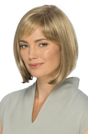 CHROME RT1B ••• Gray & White with 25% Medium Brown Blend & Off‐Black Roots