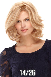 24BT18s8 • SHADED MOCHA | Med Natural Ash Blonde & Light Natural Gold Blonde Blend with Light Natural Gold Blonde tips Shaded with Med Brown