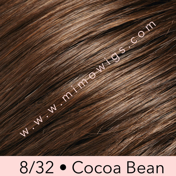 30A27s4 • SHADED PEACH | Med Natural Red & Med Red-Gold Blonde Blend, Shaded with Dark Brown