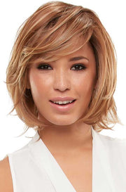 FS26/31s6 • SALTED CARAMEL | Med Natural Red Brown w/ Med Red Gold Blonde Bold Highlights & Shaded with Brown