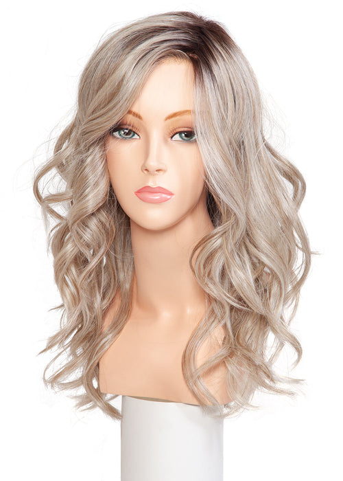 BUTTERBEER BLONDE • 19/23R8 •••  Blend of sandy blonde, ash blonde & light blonde with a mid brown root