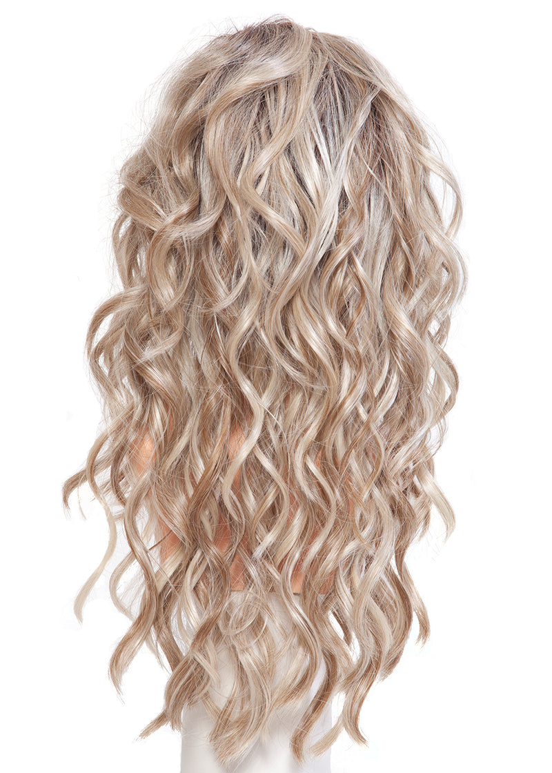 PURPLE RAIN • F11/118R+12 ••• A blend of warm raspberry and purple hued tones blended with light brown root