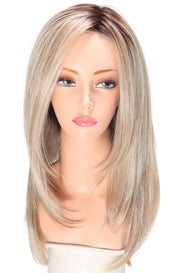 CAYENNE & GINGER ROOT • 33/350 R1B ••• A mixture of off-black and darkest brown root with a blend of burgundy red mahogany and chocolate cherry