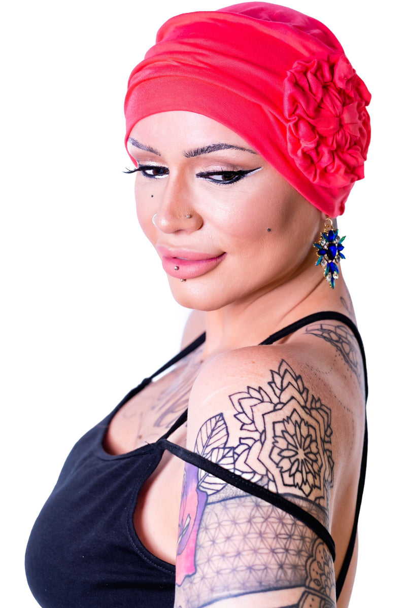 Poppy by Masumi Headwear | shop name | Medical Hair Loss & Wig Experts.