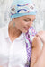 Yanna Blue Sky Purple Losange | shop name | Medical Hair Loss & Wig Experts.