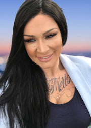 FS26/31s6 • SALTED CARAMEL | Med Natural Red Brown w/ Med Red Gold Blonde Bold Highlights & Shaded with Brown