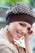 Clara Brown Polka Dot by Masumi Headwear | shop name | Medical Hair Loss & Wig Experts.