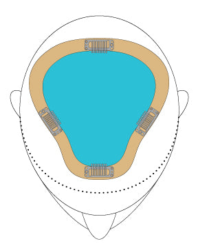 14/24 • CRÉME SODA | Med Natural-Ash Blonde & Light Natural Blonde Blend