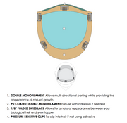 24B/27Cs10 • SHADED BUTTERSCOTCH | Light Gold Blonde & Med Red-Gold Blonde Blend, Shaded with Light Brown