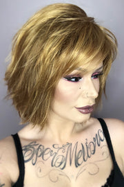 R14 /26H ••• Dark Blonde with Golden Blonde Highlights