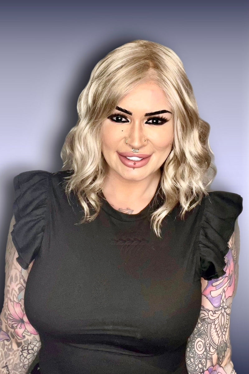 FS6/30/27 • TOFFEE TRUFFLE | Brown & Med Red-Gold w/ Med Red-Gold Blonde Blend w/ Med Red Gold Blonde Bold Highlights