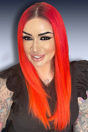 12FS12 • MALIBU BLONDE |  Light Gold Blonde & Pale Natural Blonde Blend Shaded with Light Brown