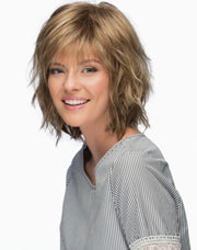 R12 /26CH ••• Light Brown with Chunky Golden Blonde Highlights