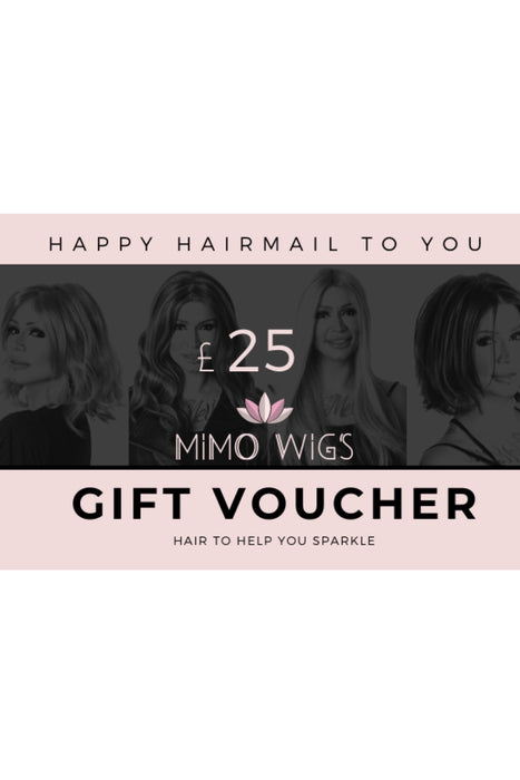 Hair Mail Gift Card | shop name | Medical Hair Loss & Wig Experts.
