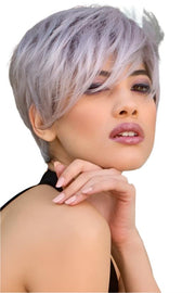 CHOCOLATE SMOKE ••• Dark Brown / Chestnut Brown Blend with Fine Slate Blue Highlights