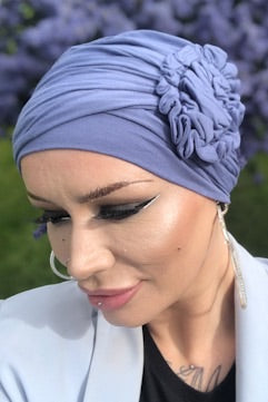 Lotus Turban by Christine Headwear (1003) | shop name | Medical Hair Loss & Wig Experts.