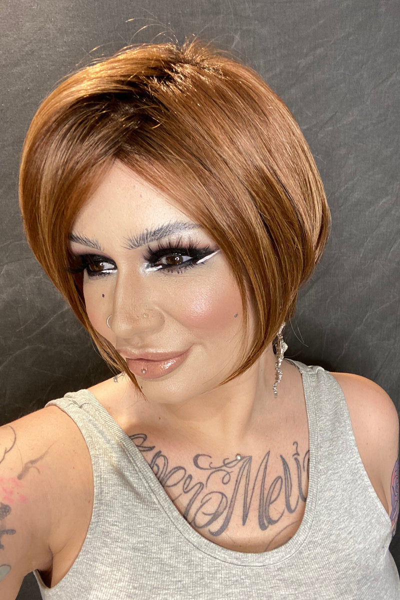 FS6/30/27 • TOFFEE TRUFFLE | Brown & Med Red-Gold w/ Med Red-Gold Blonde Blend w/ Med Red Gold Blonde Bold Highlights