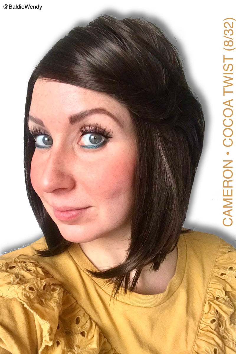 12FS8 • SHADED PRALINE | Light Gold Blonde & Pale Natural Blonde Blend + shaded with Dark Brown